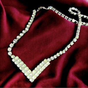 Vintage Rhinestone Necklace
